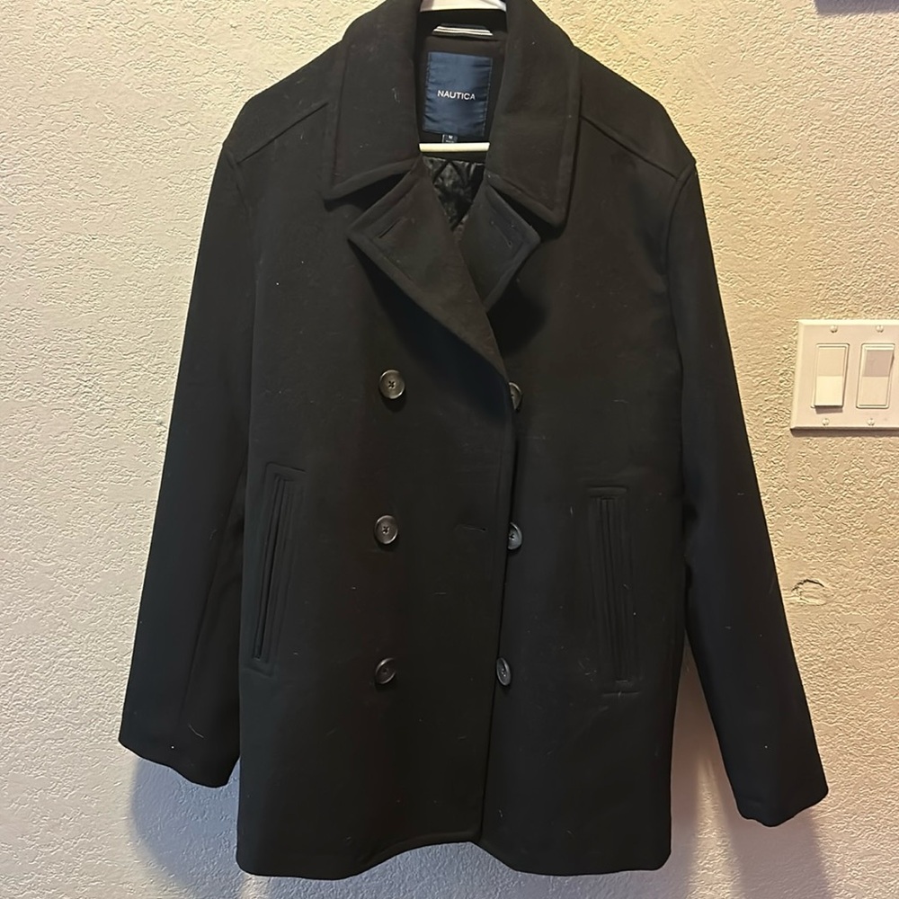Náutica men’s black coat Medium